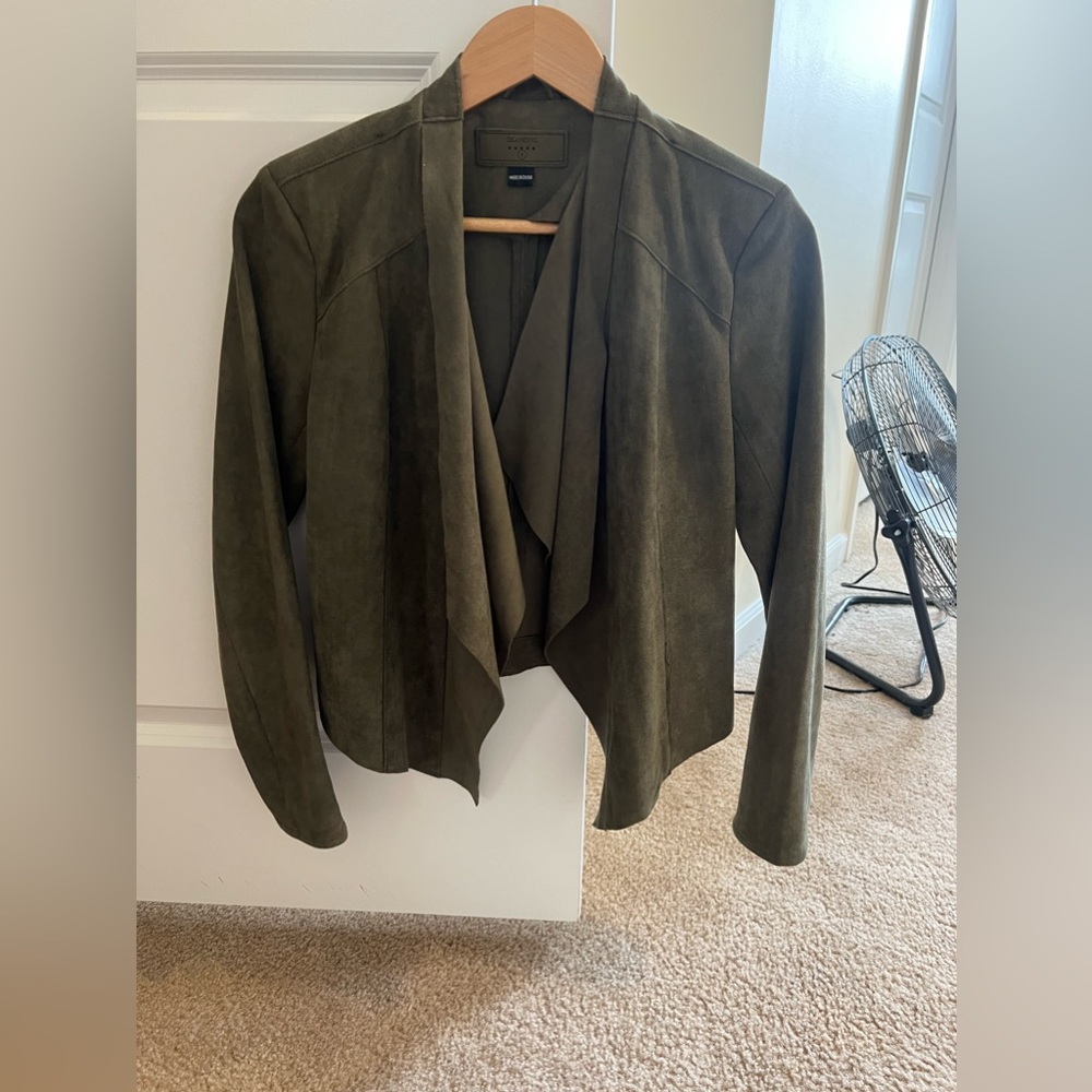 Blank NYC faux suede jacket